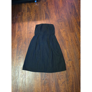 Old Navy Black strapless dress size 2